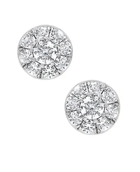 Macy's Diamond Stud Earrings (2 ct. t.w.) in 14K White Gold