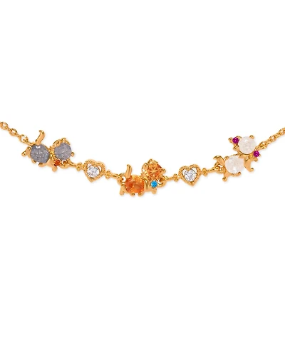 Girls Crew Crystal Multi-Color Disney The Aristocats Bracelet