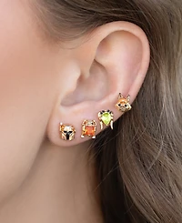 Girls Crew Crystal Multi-Color Star Wars Ahsoka Rebel Crew Stud Set