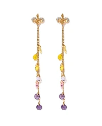 Girls Crew Crystal Multi-Color Star Wars Queen of Naboo Dangle Earrings