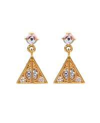 Girls Crew Harry Potter Deathly Hallows Crystal Earrings