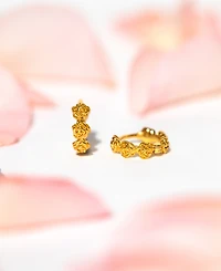 Girls Crew Dolce Vita Rose Gold Plated Hoops