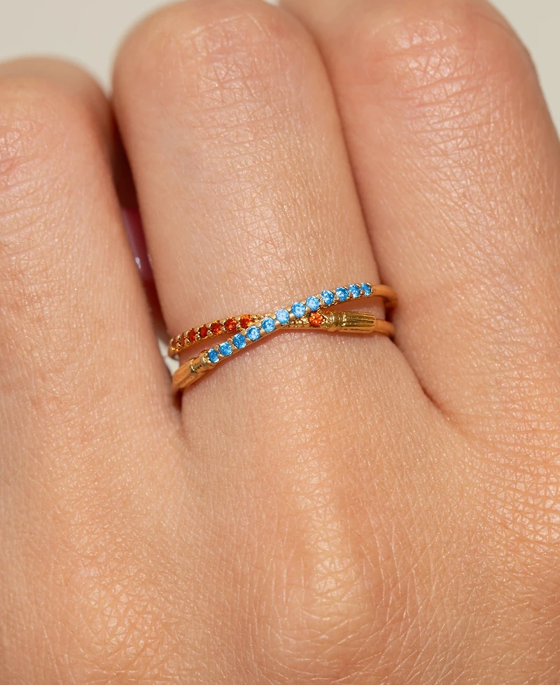 Girls Crew Star Wars Lightsaber Duel Crystal Ring