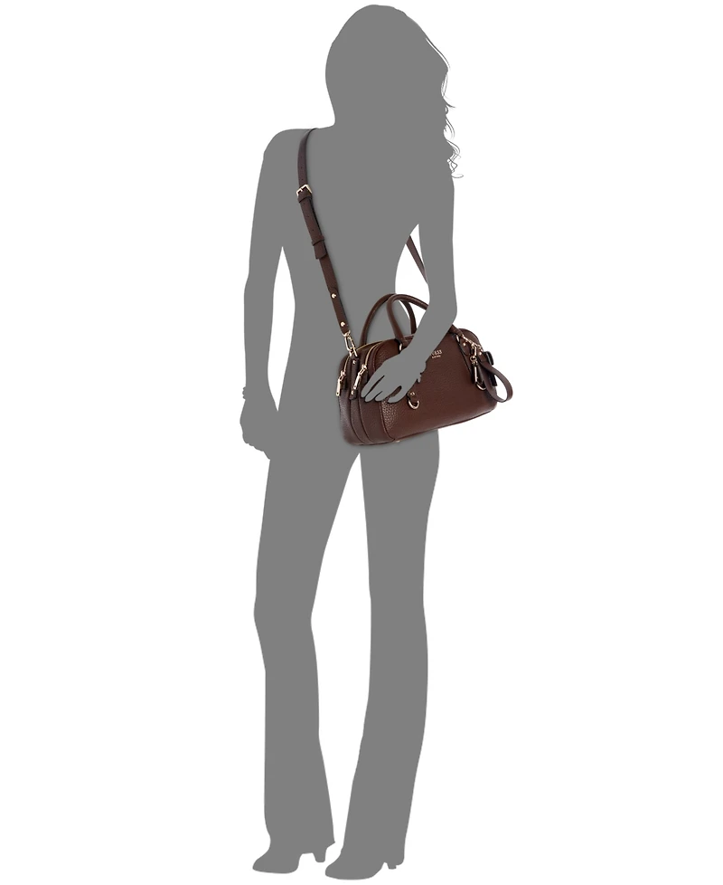 Guess Marsha Medium Box Satchel Bag