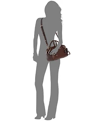 Guess Marsha Medium Box Satchel Bag