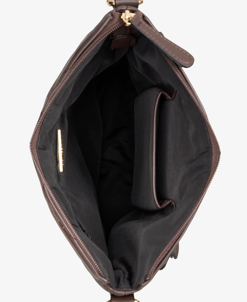 Giani Bernini Small Quilted North South Crossbody