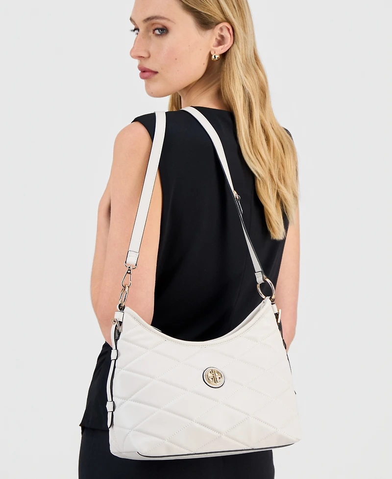 Giani Bernini Small Quilted Soft Shoulder Crossbody