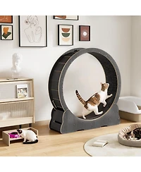 Aecojoy 43.3'' Cat Wheel for Indoor Cats