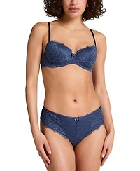 Hunkemoller Women's Marine Brazilian Knickers