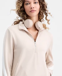 Id Ideology Women's Half-Zip Sweatshirt, Macy's Exclusive