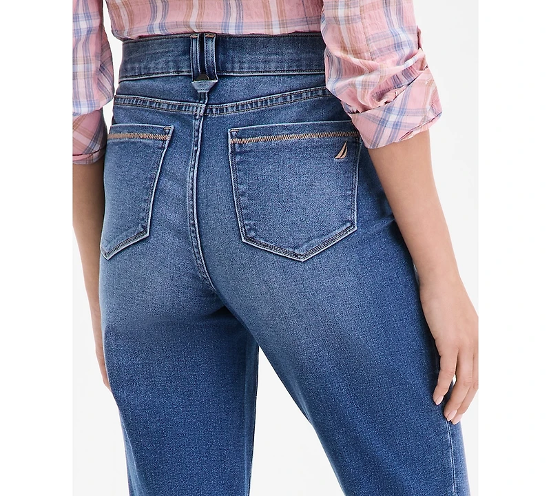 Nautica Jeans Women's Mid-Rise Straight