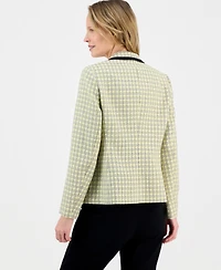 Kasper Women's Tweed Faux-Double-Breasted Jacket