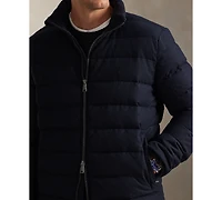 Polo Ralph Lauren Men's Big & Tall Mock Neck Colden Herringbone Jacket