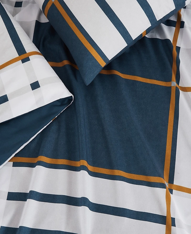 Truly Soft Henry Plaid 3-Pc. Comforter Set, King