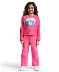 Color Lab Girls 3T-7 Printed Long Sleeves T-Shirt