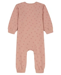 Calvin Klein Baby Girls Crewneck Coverall