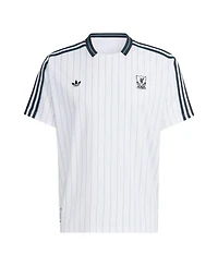 Adidas Men's and Women's White Liverpool Terrace Icons Jersey