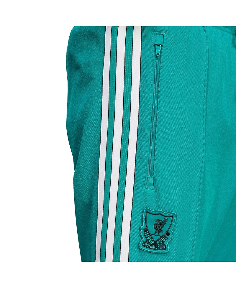 Adidas Men's Green Liverpool Lifestyler Track Pants