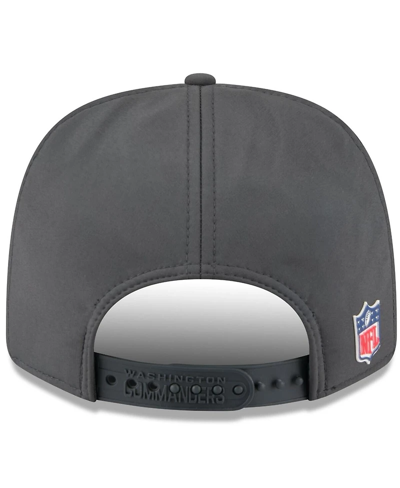 New Era Men's Charcoal Washington Commanders 2025 Sideline Cold Weather 9SEVENTY Adjustable Hat