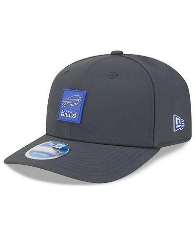 New Era Men's Charcoal Buffalo Bills 2025 Sideline Cold Weather 9SEVENTY Adjustable Hat