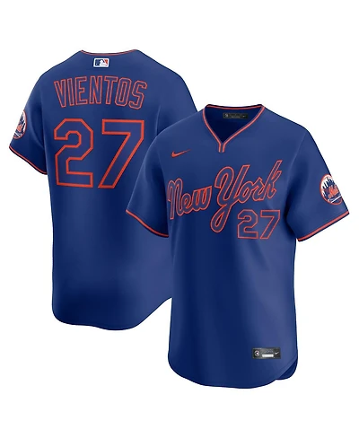 Nike Men's Mark Vientos Royal New York Mets Alternate Limited Player Jersey
