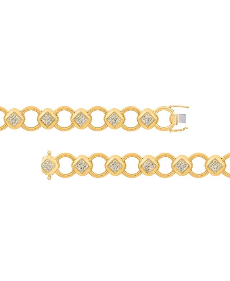 Macy's Round Diamond Bracelet (1 ct. t.w.) in 14K Yellow Gold