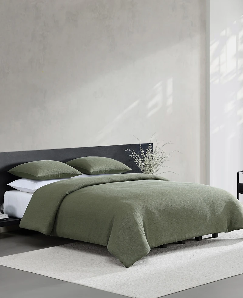 Vera Wang Carved Lines Matelasse 3-Pc. Comforter Set, King