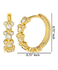 Disney Mickey Mouse Endless Hoop Earrings