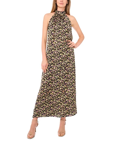 Vince Camuto Women's Halter Neck Maxi Dress