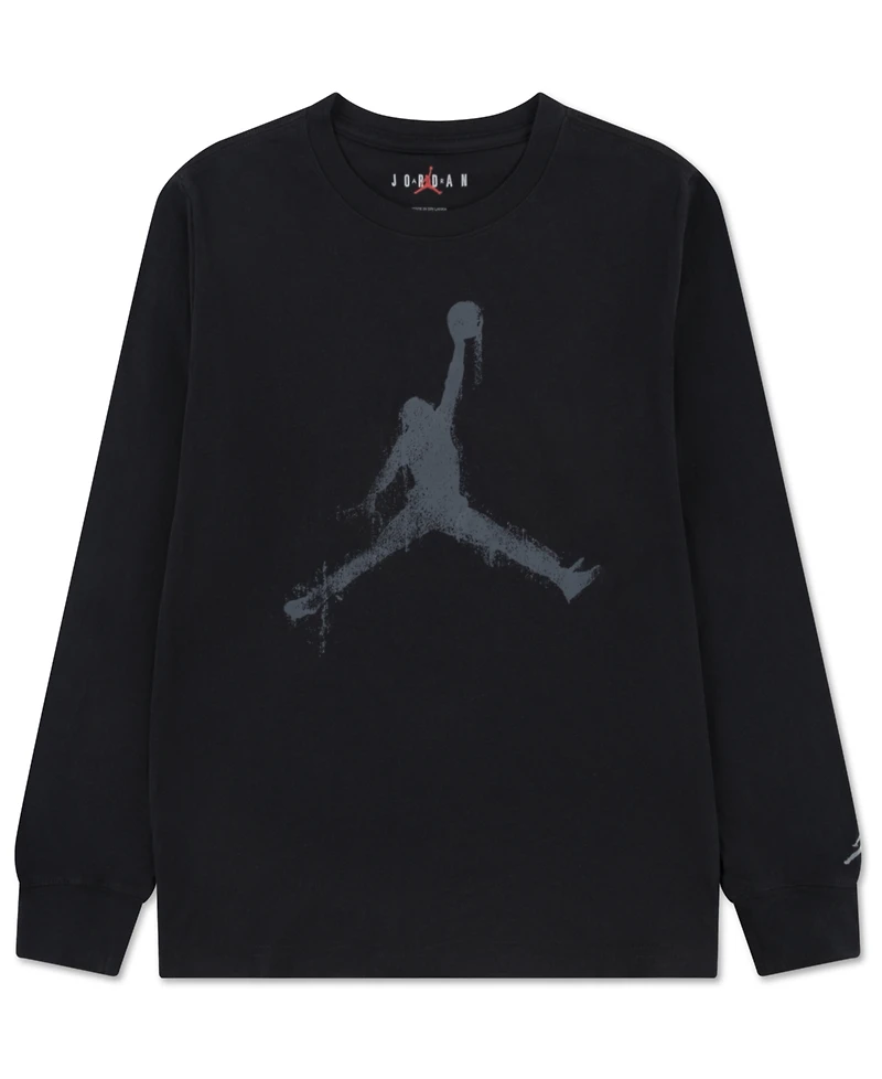 Jordan Boys 8-20 Jumpman Drips Long-Sleeve Sweatshirt