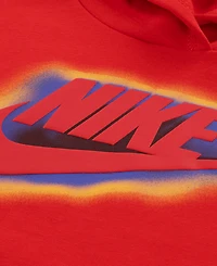 Nike Boys 4-7 2-Piece Sportswear Glow With Me Lightweight Pull-On Hoodie and Pants Set