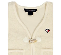 Tommy Hilfiger Baby Girls 3-Piece Crewneck T-Shirt, Vest, and Leggings Set