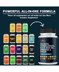 BioSchwartz Sea Moss Capsules, 120ct