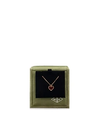 Pre-Owned Van Cleef & Arpels Sweet Alhambra Heart Pendant Necklace