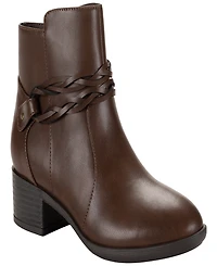 Style & Co Women's Rubyyy Almond Toe Belt Booties, Macy's Exclusive