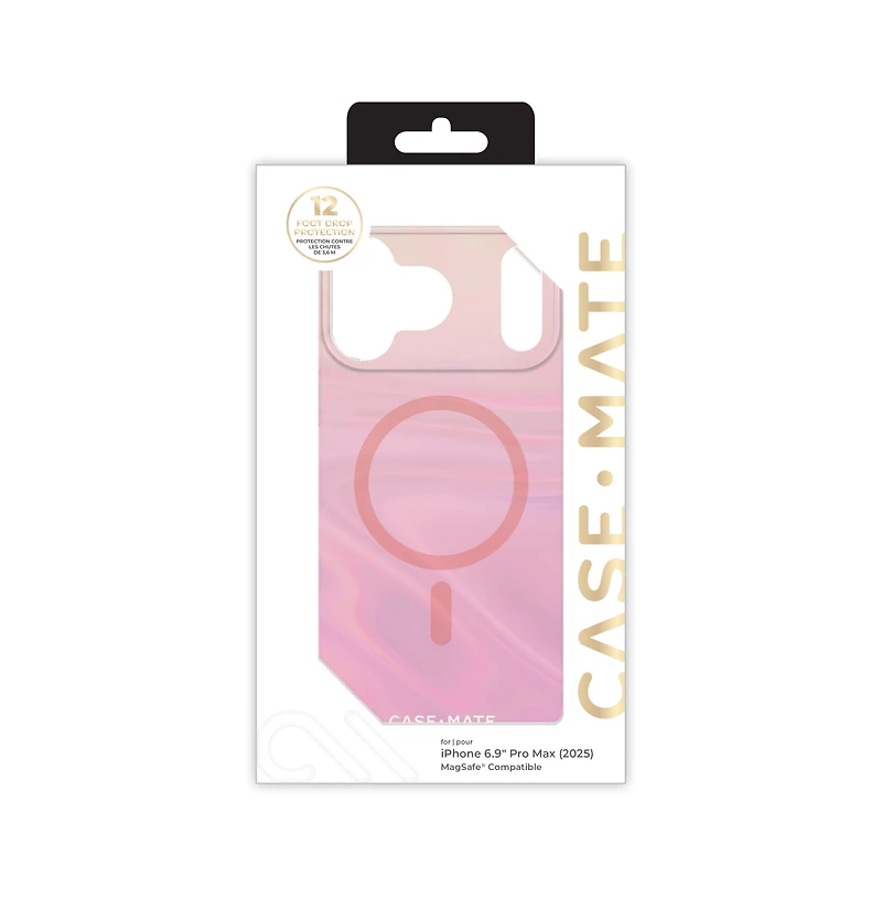 Case-Mate Peach Soap Bubble MagSafe Case for Apple iPhone 17 Pro Max