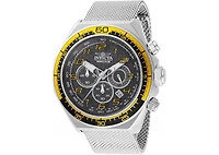 Invicta Men's 47899 Invicta Racing Quartz Chronograph Black Dial Watch