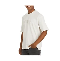 Dkny Men's Logo Embossed Cotton Jersey Tee