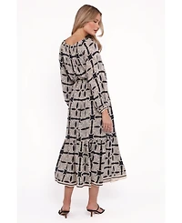 Petal and Pup Women's Faris Off Shoulder Midi Dress