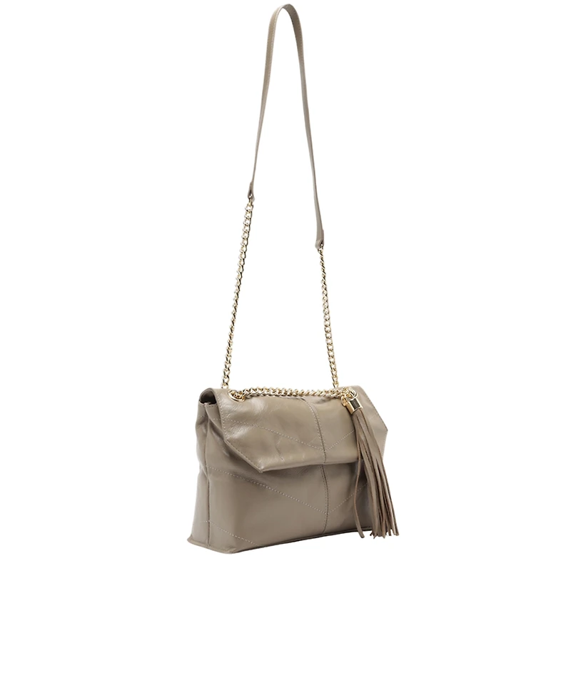 Arezzo Sonya Small Leather Crossbody Bag