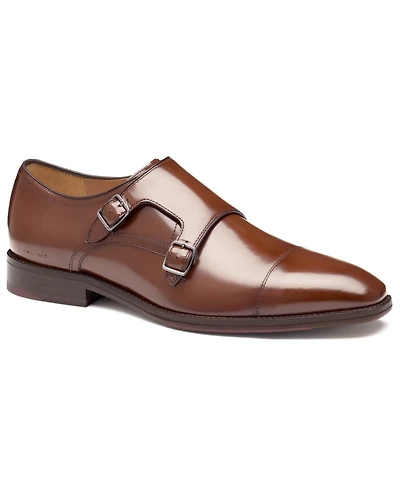 Johnston & Murphy Men's Sullivan Double Buckle Detail Shoe