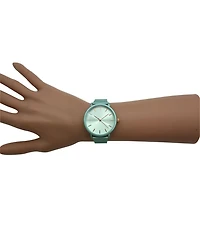 Olivia Pratt Mint Pastel Colors Minimalist Women Watch