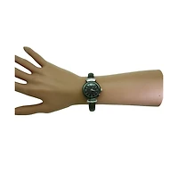 Gunmetal Silver Olivia Pratt Classic Every Day Metal Bangle Watch