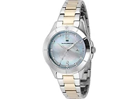 Technomarine Women's Tm-825002 Luna Quartz White, Blue Dial Watch