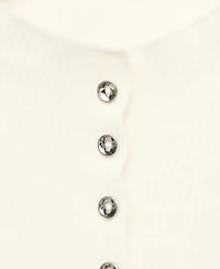 Mango Women's Fine Rib Knit Cardigan