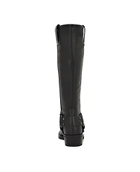 Nine West Women's Fawsta Tall Square Toe Boots