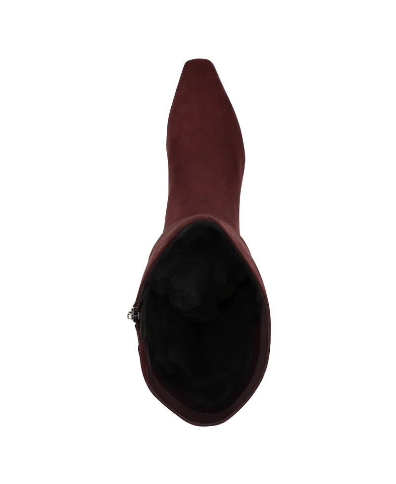 Nine West Women's Havier Tall Kitten Heel Dress Boots