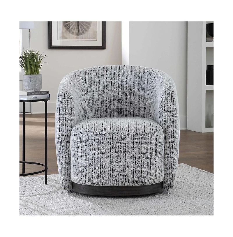 Parker Living Polyester Tatum - Nightshade Swivel Accent Chair