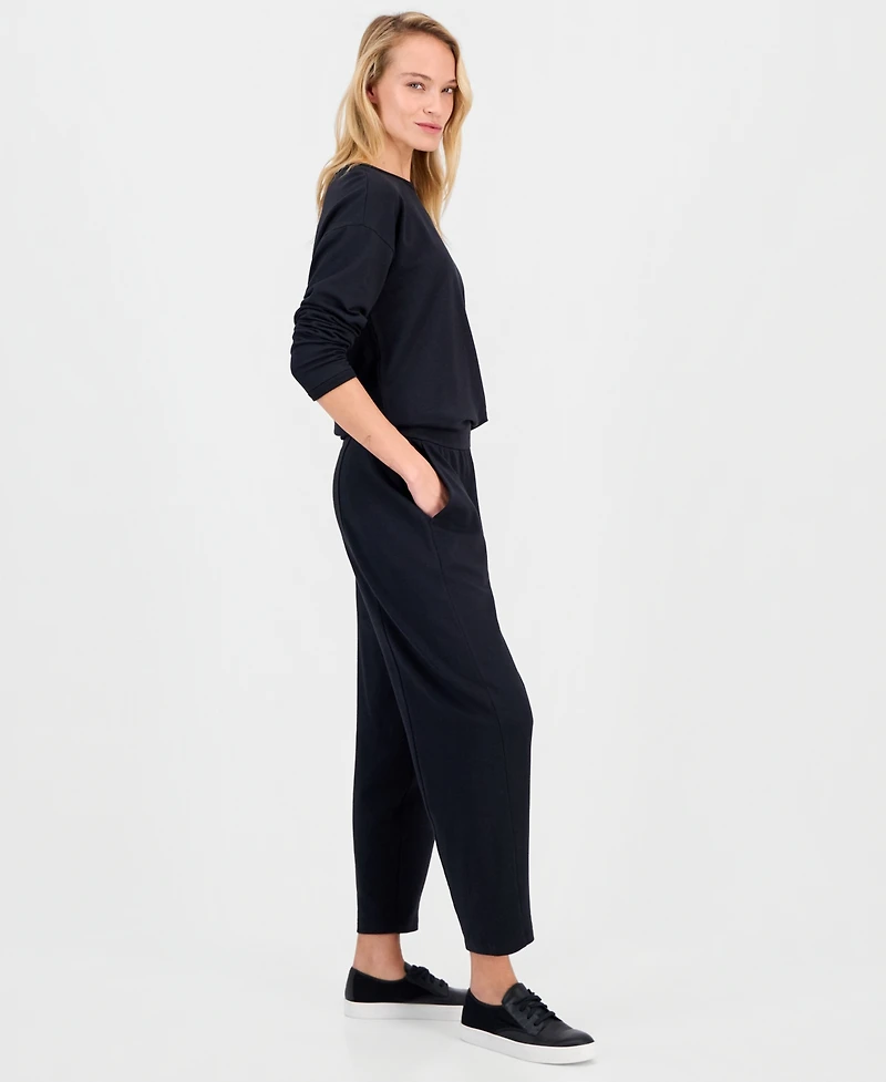 Eileen Fisher Women's High-Rise Lantern Ankle Pants