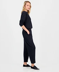 Eileen Fisher Women's High-Rise Lantern Ankle Pants